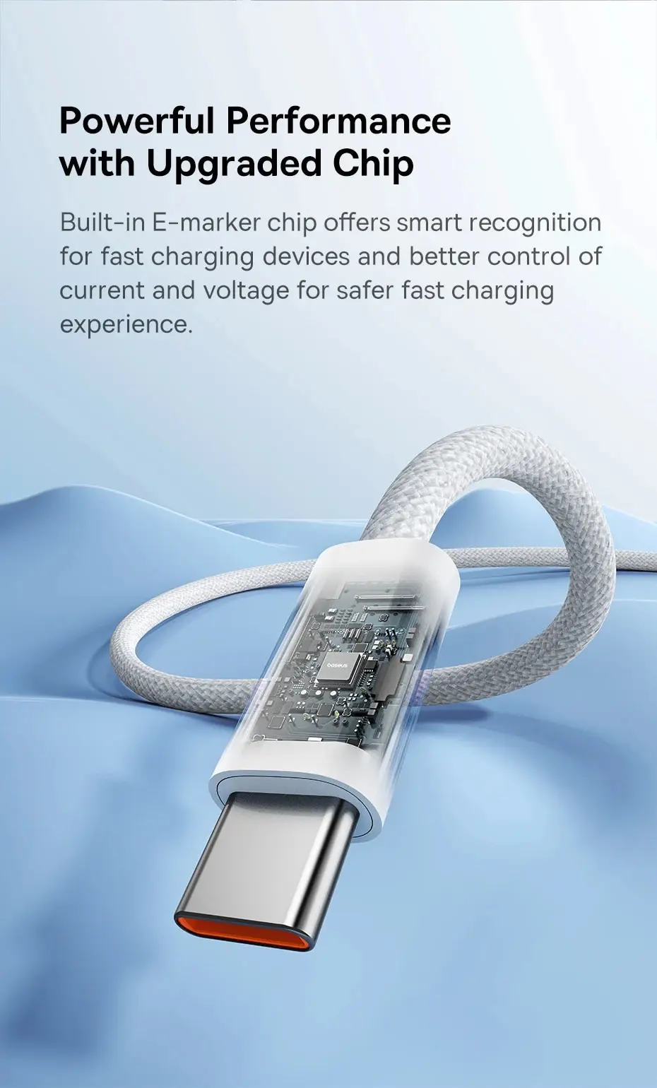 Baseus 100w tipo c para cabo usb c para iphone 16 15 cabo de carregamento rápido para macbook ipad samsung xiaomi fio usb c rápido